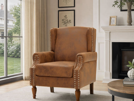 Decorative Chair With Stud Detailing