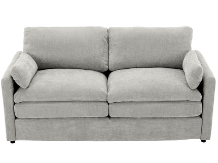 Cozy Upholstered Cushion Loveseat Sofa For Living Room