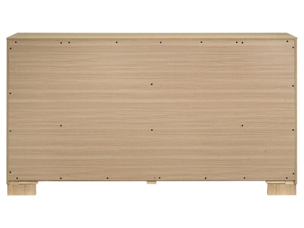Merritt - 6 Drawer Dresser Cabinet - Light Oak