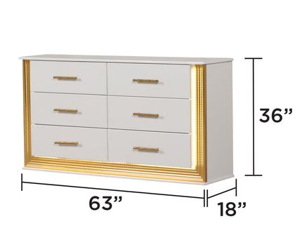 Obsession - Bedroom Set & LED