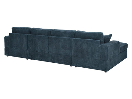 3 Piece Double Chaise Sectional Sofa