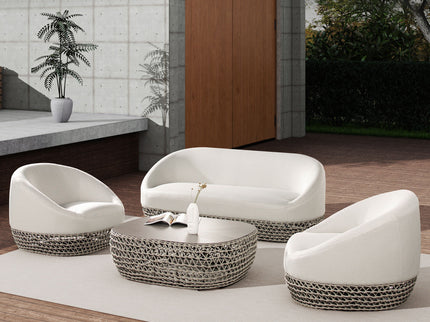 Willow - Upholstered Patio Deep Seating Sofa
