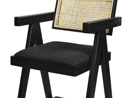 Milan - Modern Webbing Back Stool With Arms (Set of 3)