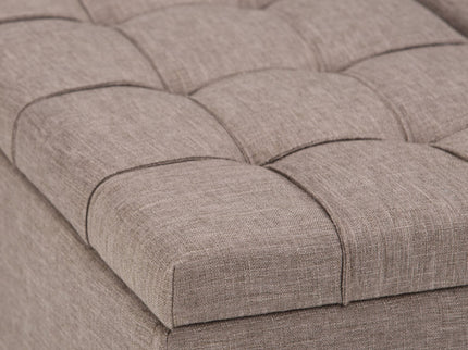Harrison - Upholstered Coffee Table Storage Ottoman