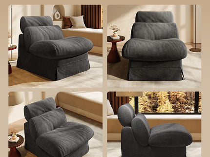 Accent Chair, Soft Medium Firm Upholstery For Living Room