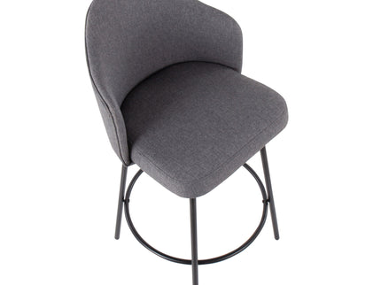 Ahoy - Contemporary Fixed Height Counter Stool (Set of 2)