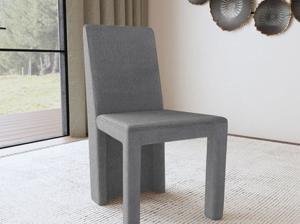 Santa Cruz - Upholstered Dining Side Chair (Set of 2) - Gray