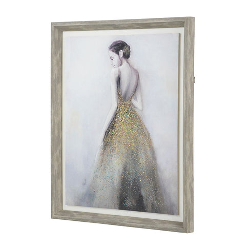 Feminine Figure Wall Art, Wall Decor For Living Room Dining Room Office Bedroom - Multicolor