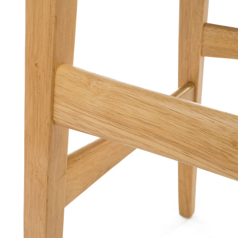 Modern Bar Stool Set With Upholstered Seating