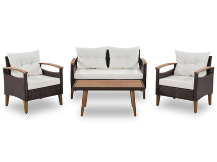 4 Piece Garden Furniture, Patio Seating Set