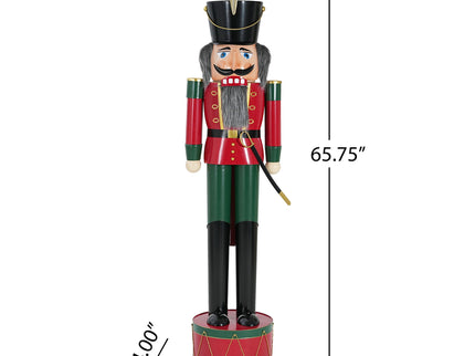 Classic Nutcracker Holiday Decor - Green / Red