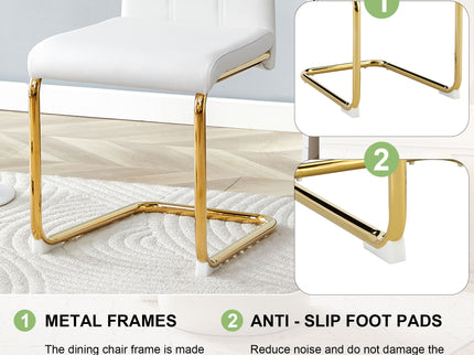 Luxury Aesthetic Upholstered Dining Chairs For Dining Room