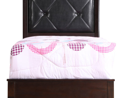 Padded Headboard Bed