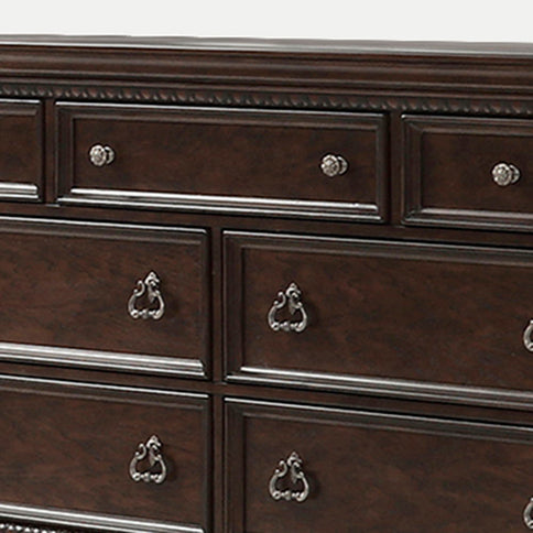 7 Drawer Dresser - Mahogany