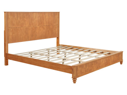 Platform Bed Frame & Tall Headboard