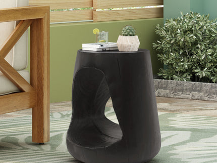 Hollow - Side Table, Durable And Weather Resistant