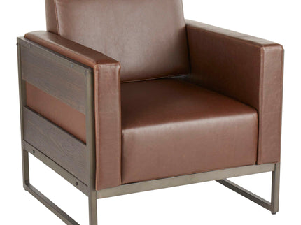 Drift - Industrial Lounge Chair - Espresso