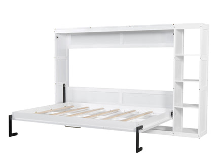 Murphy Bed With Bookshelf And Storage