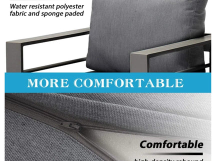 Outdoor Patio Set, All-Weather & Thick Cushions