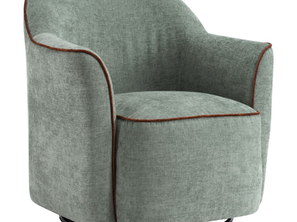 360° Swivel Accent Chair With Flared Arms