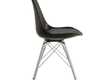 Padded Dining Chair (Set of 2) - Black