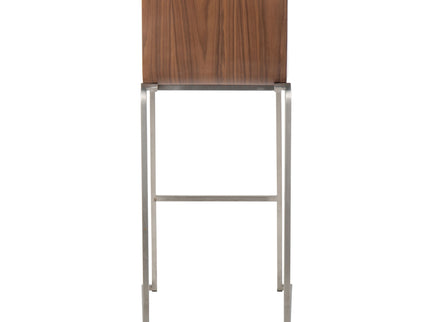 Mason Mara - Contemporary Fixed Height Barstool (Set of 2)