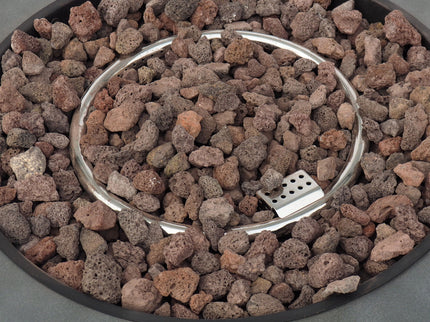 Round Iron Fire Pit With 40, 000 Btu