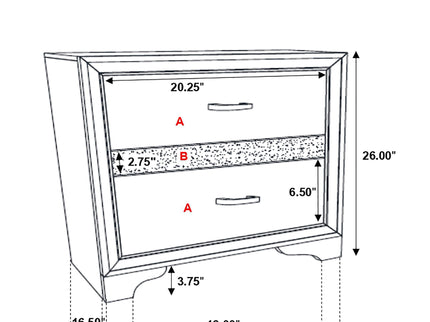 Annie - 5 Piece Bedroom Set