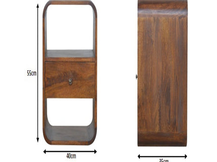 Curve Drawer Nightstand