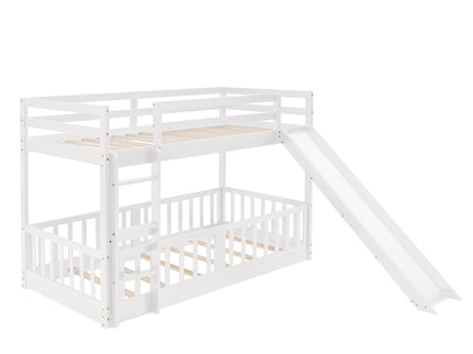 Functional Bunk Bed & Convertible Ladder And Slide