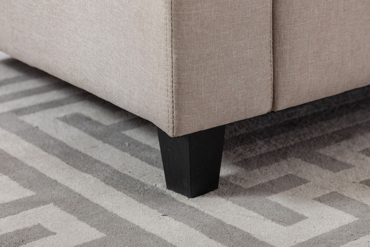 Nolan - Fabric Sofa And Loveseat Living Room With Pillows And Interchangeable Legs