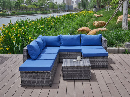 Patio Sofa With Cushions