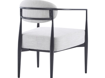 Modern Upholstered Accent Armchair With Pocket Spring Seat