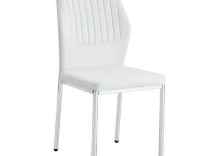 Luxury Simple High Resilience Dining Chair With Metal Legs