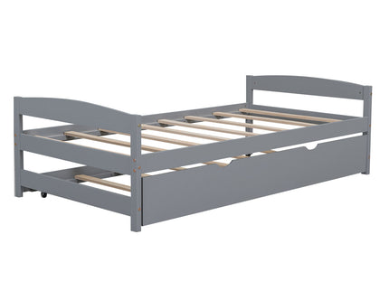 Platform Bed With Trundle