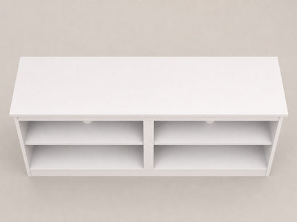 TV Stand For TVs Up To 50" With Open Shelves And Cable Management