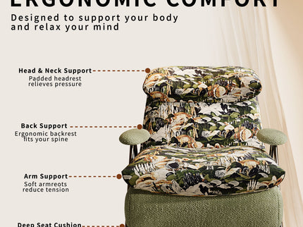 Ergonomic Single Chair