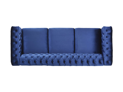 Chesterfield Style 3 Seater Sofa With Deep Button Tufting
