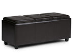 Dark Brown / Faux Leather