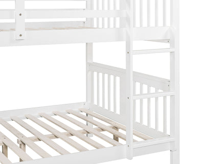 Bunk Bed With Ladder For Bedroom