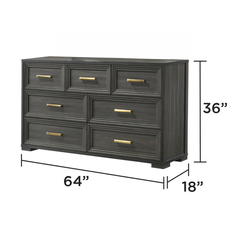 Colorado - Bedroom Set With Upholstered LED Headboard