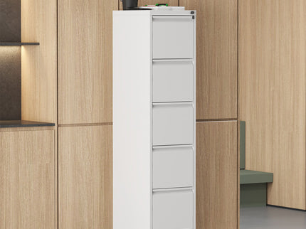 Drawer Metal Locking Vertical File Cabinet With Wheels Heavy Duty Lockable Storage