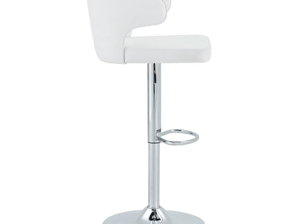 Adjustable Swivel Bar Chair With Ergonomic High Back Design