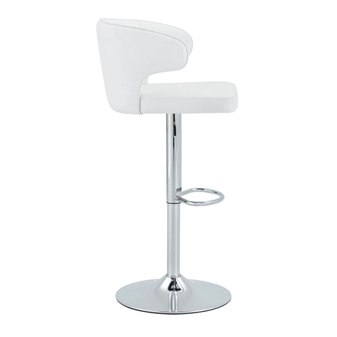Adjustable Swivel Bar Chair With Ergonomic High Back Design