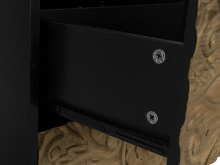 3 Drawer Cabinet, Suitable For Bedroom - Black