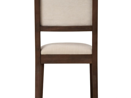 Compact Ergonomic Upholstered Side Chairs (Set of 2)