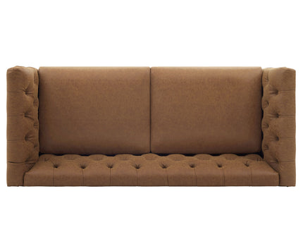 Chesterfield Sofa With Flared Arms For Living Room