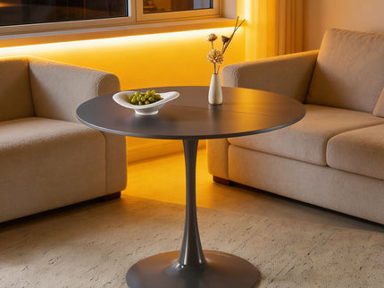Round Tulip Table, Pedestal Design