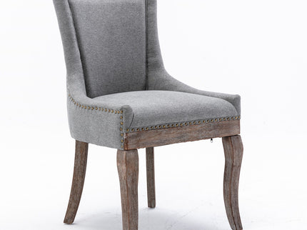Ultra - Side Dining Chair, Nail Head (Set of 2)