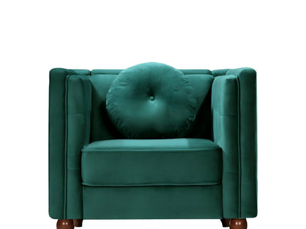 Chesterfield Accent Tufted Square Arm Side Chair